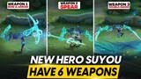 THIS NEW HERO SUYOU HAS 6 DEADLY WEAPONS | MLBB UPCOMING NEW HERO NO.126