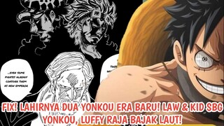 REVIEW OP 1039 LENGKAP! FIX! LAHIRNYA DUA YONKOU ERA BARU! LAW & KID! LUFFY SBG RAJA BAJAK LAUT!