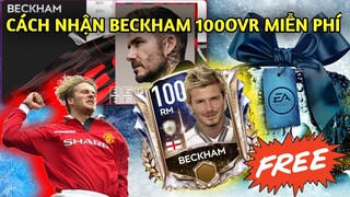 [FIFA MOBILE 21] CÁCH NHẬN MIỄN PHÍ PRIME ICON 100 DAVID BECKHAM NHANH NHẤT - GET BECKHAM FREE ???