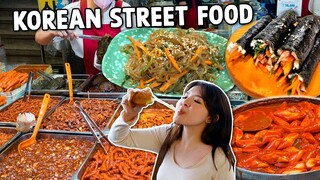 MUKBANG STREET FOOD KOREA DI GWANGJANG MARKET!!