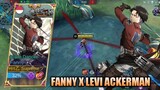 FANNY X LEVI ACKERMAN SKIN SCRIPT [ATTACK ON TITAN] - MOBILE LEGENDS