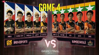 BREN VS BURMESE GHOULS | GAME 4