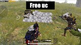 3 vs squad military base drop + FREE UC Giveaway | PUBG Mobile