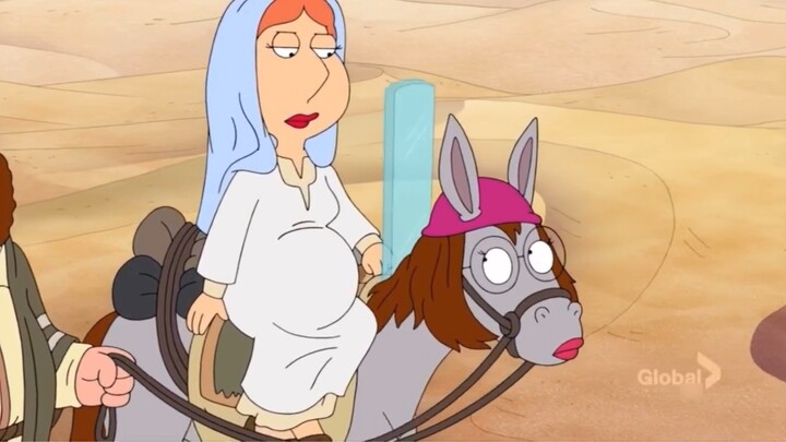Meg is actually a donkey in the story