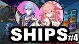 Using Genshin Ships To Fight Bosses #4