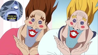 Sanji được hai " cô em'" truyền máu =))