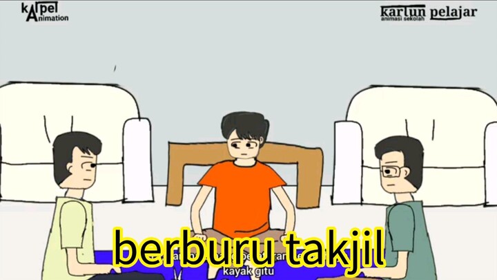 berburu takjil -kebagian tapi sedikit- | animasi sekolah