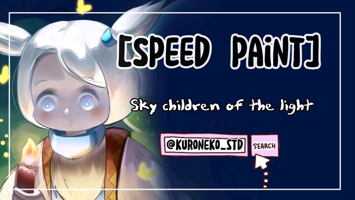 [SPEED PAINT] Game sky children of the light
