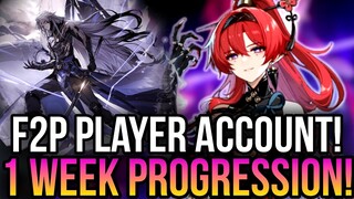 Wuthering Waves - Casual F2P Player 1 Week Progression!