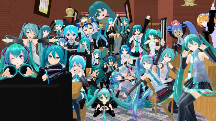 【MMD Theater】Miku's year-end meeting