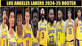 LOS ANGELES LAKERS 2024-25 ROSTER (UPDATED)