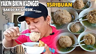 BAKSO PORSI KLENGER BIKIN KENYANG CUMA 15 RIBUAN - bakso ay perum Gardenia gresik