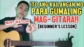 Paano mag-Family Chords sa Gitara (Tagalog Lesson) | Fellow Sheep Ricky