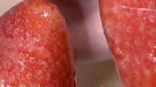 strawberry #foodasmr