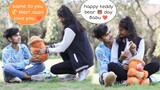 Teddy 🧸 Day Special Prank with Boyfriend ❤️ || India first time video || Queen parul ||