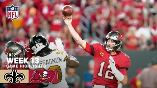 New Orleans Saints vs. Tampa Bay Buccaneers | 2022 Week 13 Game Highlights