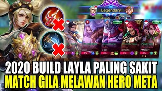 UDAH SAYA COBA SENDIRI BUILD LAYLA INI SAKIT BANGET, TANK BOCOR - TOP 1 GLOBAL LAYLA BUILD