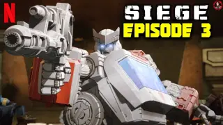 Netflix Transformers War For Cybertron Trilogy - Siege Chapter 1 - Episode 3 REVIEW