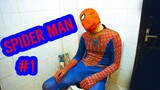 SPIDER MAN TROLL In Real Life |  Try Not To Laugh with Funny Live Action #2