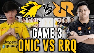 GAME 3 | ONIC ESPORTS vs RRQ HOSHI | MPL INDO S10