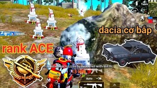 PUBG Mobile - Trên Tay M416 Băng 7 + Xe Dacia &quot;Cơ Bắp&quot; | Solo Squad Rank Quán Quân Là Dễ :v