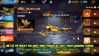 Free Fire| Hé lộ về ngày ra mắt M1887 hào quang vàng siêu phẩm mạnh nhất của M1887