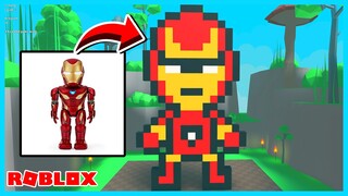 BUILD BATTLE #10 Bikin Iron Man & Bunga - Roblox Indonesia