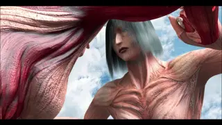 Mikasa Titan vs Female Titan annie