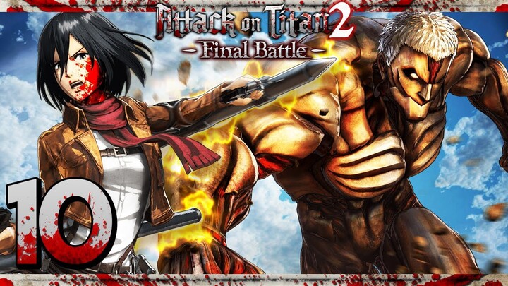 DIE BLUTIGE RÜCKEROBERUNG VON SHIGANSHINA! ⚔️ #10 • LET'S PLAY | Attack on Titan 2: Final Battle