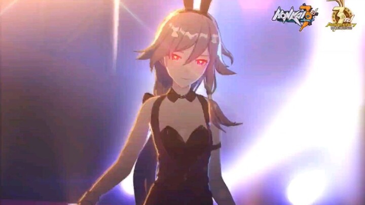 [MMD]Saat Valkyrie di <Honkai Impact 3rd> Menari Berkostum Kelinci