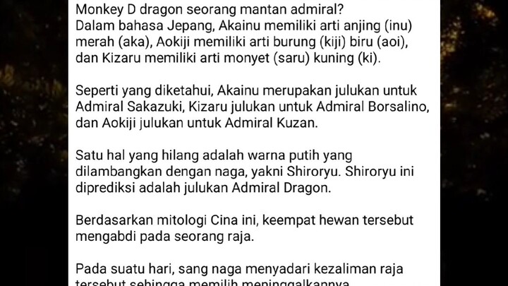 Monkey D. Dragon wakil Admiral???