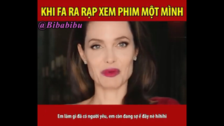 KHI FA RA RẠP XEM PHIM MỘT MÌNH #funny