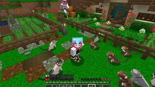 PANDA THỬ THÁCH SINH TỒN THẾ GIỚI 1.16 TRONG MINECRAFT TẬP 9_REDHOOD SỞ HỮU CON