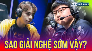 NGUYÊN NHÂN NÀO KHIẾN TUYỂN THỦ ESPORTS GIẢI NGHỆ SỚM?