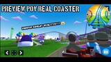 Game ini hampir sangat REALITIS!!! | Real Coaster Preview POV!!!