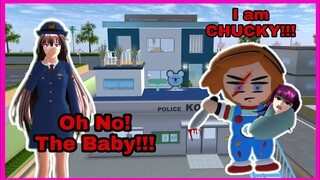 There is a HORROR CHUCKY DOLL Inside the BT21 KOYA HOUSE in Sakura School Simulator