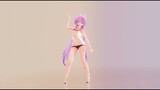 [MMD·3D]Sister's Dance with Bare Long legs