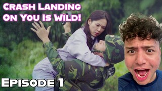 THIS K-DRAMA IS WILD!!! | CRASH LANDING ON YOU | FIRST TIME REACTION