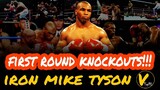 10 Mike Tyson Greatest First Round Knocouts
