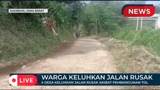 4 Desa Keluhkan Jalan Rusak Akibat Pembangunan Tol