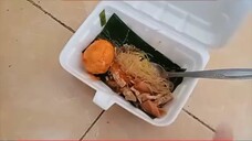 makan m mie bihun tempe pedas sosis telor balado