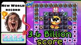 New World Record 😱 3.6 Billion | Candy Crush Saga high Score | Candy crush saga