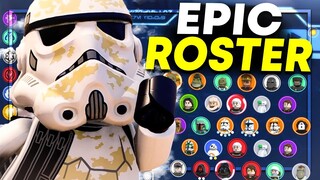 ALL Confirmed Characters In LEGO Star Wars: The Skywalker Saga