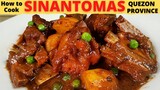 SINANTOMAS | Pork Kaldereta ng QUEZON PROVINCE | Pork Ribs Recipe | Lutong Probinsya