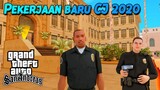 CJ Jadi Polisi Dan Patroli Bersama Bu GOOGLE | GTA San Andreas