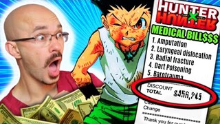 DOCTOR Breaks Down Hunter X Hunter MEDICAL BILLS | Gon Freecss