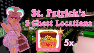 5 St. Patrick's Chest Location in Moonlight Square