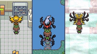 Pokemon Emerald Hack - All Gen 1-4 Legendary Battles Included!