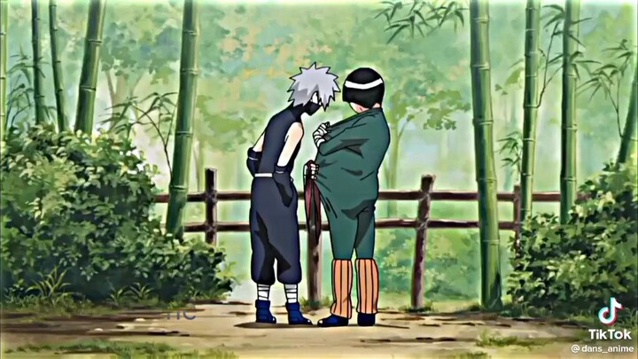 Kakashi Sensei and Guy Sensei when they were kids