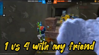 [TA] 1 vs 4 free fire